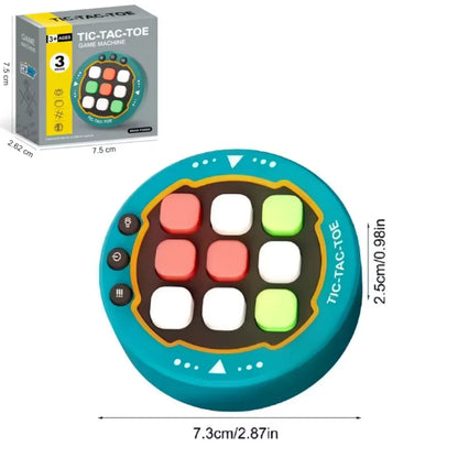 Music Rhythm Game Machine, Light Up Puzzle Toys, Montessori Travel Sensory Toys, Brain Training Electronic Games For Kids Gifts