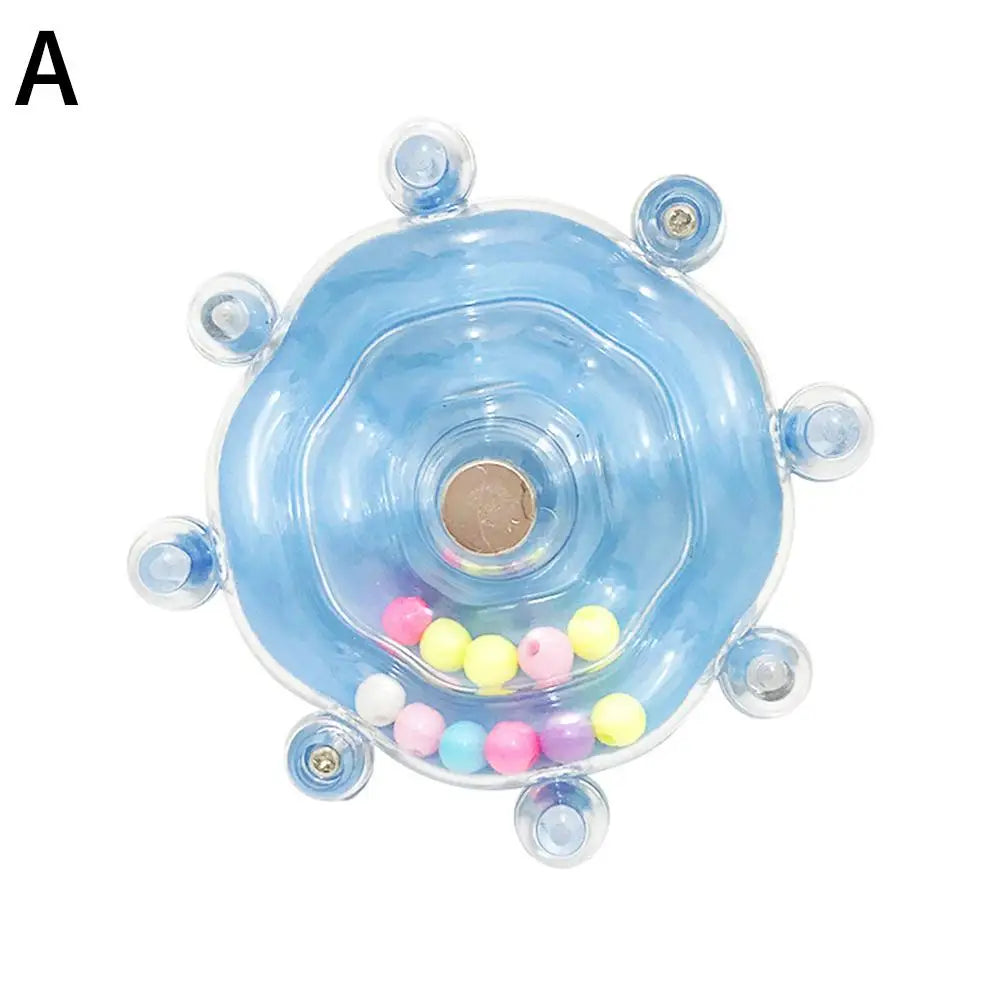 Parrot Decompression Toy Unique Rotating Help Pets Release Excess Energy Made Of Safe Materials Bite Wheel Toy