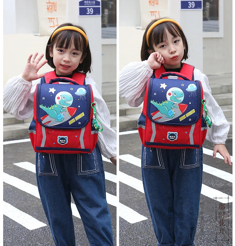 Cute Girls Unicorn Backpacks For Boys 1-3 Grade Cartoon Orthopedic Waterproof Backpack Kindergarten School Bag Mochila Escolar