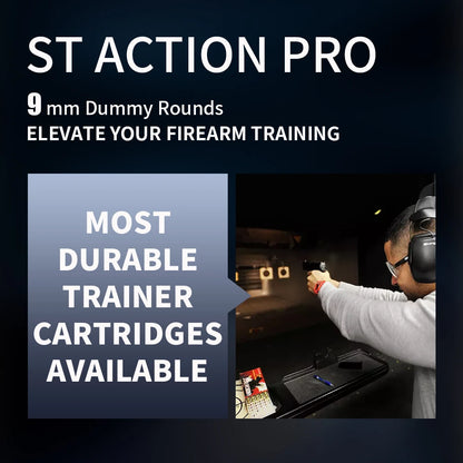 9MM Dummy Round Practice Training Bullets 10/20pcs