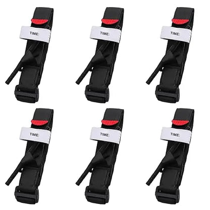 Emergency Tourniquet Tactical Emergency Strap Single Handed Medical First Aid Equipment for Hiking Camping Travel Outdoor Sports