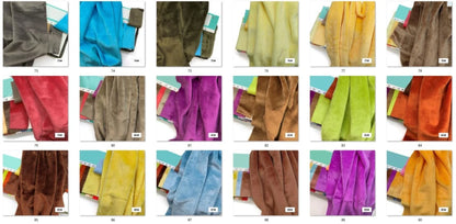 45x50cm 34~66# Plush Fabric For Sewing 5mm Pile Length 100 Polyester Hair Material For Popular Cotton Dolls DIY Handmade Fabric