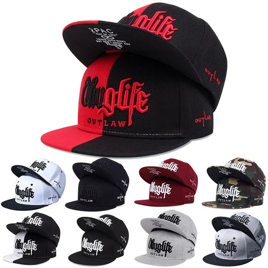 1 Pcs, Fashion Fastball CAP, Thuglife Embroidery Hiphop Baseball Cap, Snapback Hat, Adult Outdoor Casual Sun, Casual Bone Adjustable