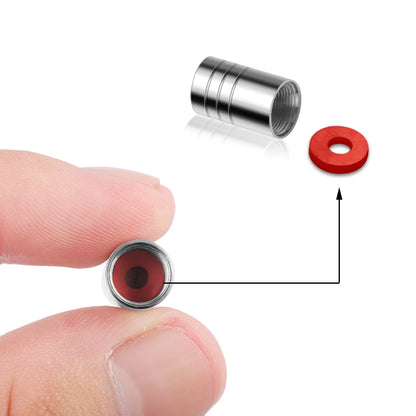 4pcs Aluminum Alloy Styling Car Wheel Tire Air Valve Caps Accessories For Audi Sline A1 A2 A3 A4 A4L A5 A6 A7 A8 A8L TT Q1 Q2 Q3