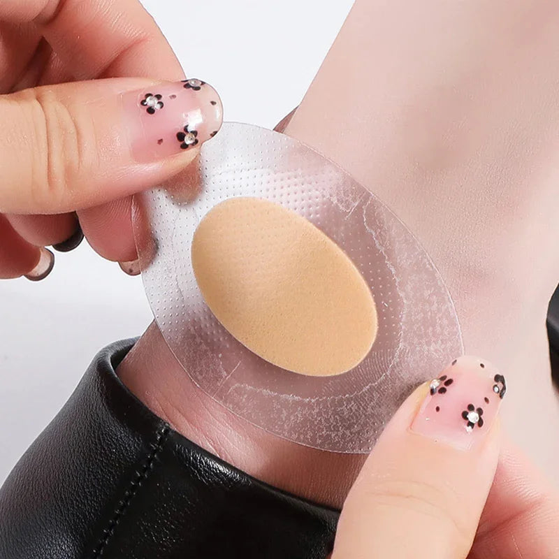 10-100pcs Gel Heel Protection Foot Patches Adhesive Blister Pads Hydrocolloid Heel Liner Shoes Stickers Pain Plaster Foot Care