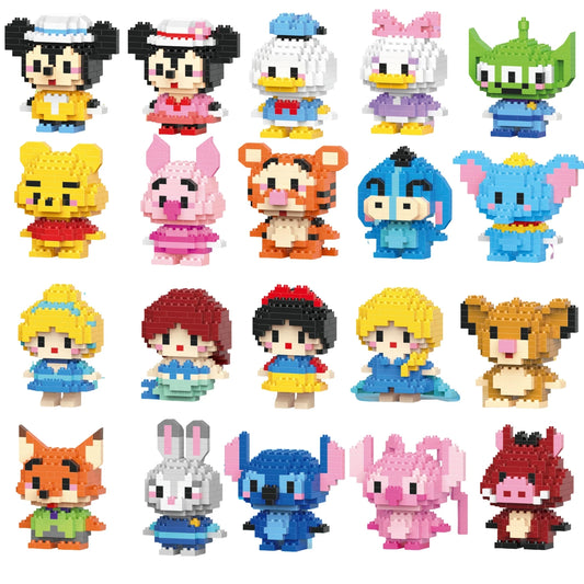 Building block toys are luxurious models, suitable for educational DIY games, cartoon anime games, and for building block enthusiasts' desktops.
