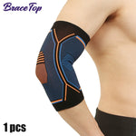 BraceTop Codo Brace Compresión Soporte Manga para Codo de Tenista, Correa para Tendinitis, Codo de Epicondilitis, Artritis, Levantamiento de Pesas