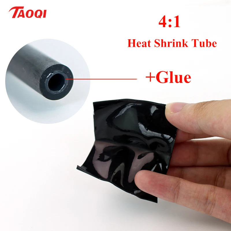 1Meter, 4:1 Thermoretractile Heat Shrinkable Tube, Heat Shrink Tube With Glue Dual Wall Tubing Diameter 4 6 8 16 24 40 52 72