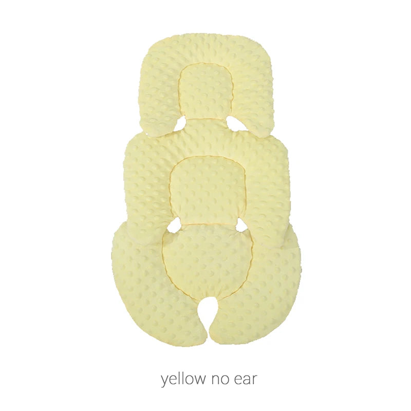 Four Seasons Baby Stroller Cushion Infant Car Seat Insert Stroller Pad Universal Thermal Mattress Mesh Breathable Reversible
