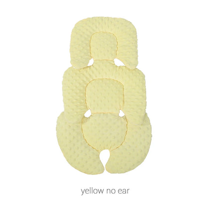Four Seasons Baby Stroller Cushion Infant Car Seat Insert Stroller Pad Universal Thermal Mattress Mesh Breathable Reversible