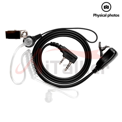 Baofeng UV5R Walkie Talkie Earpiece Quansheng UV-K5 Headset Headphone Earphone For Kenwood UV-5R UV82 UV-17 Radio Switch