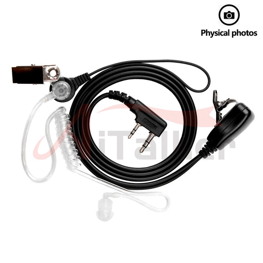 Baofeng UV5R Walkie Talkie Earpiece Quansheng UV-K5 Headset Headphone Earphone For Kenwood UV-5R UV82 UV-17 Radio Switch
