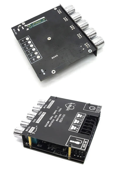 2.1 Channel Bluetooth 5.0 Subwoofer Amplifier Board 50W x 2 + 100W Power Audio Stereo Amplifier Board Bass AMP AUX