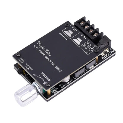 2*100W TDA7498E Audio Power Amplifier Bluetooth-compatible 5.0 Stereo HiFi Class D Digital Home Theater AUX Music AMP