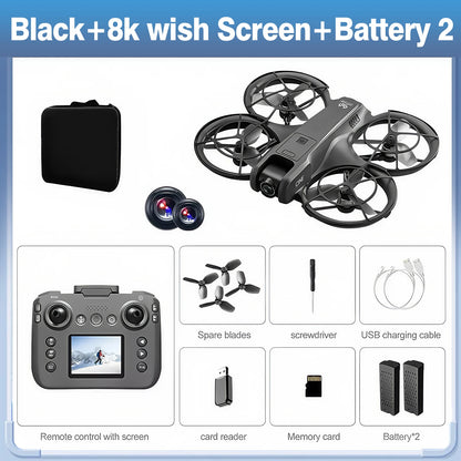 For Genuine V666 Drone Professional WIFI 5G Drone Obstacle Avoidance Brushless Altitude Headless Mode RC Quadcopter FPV Toys