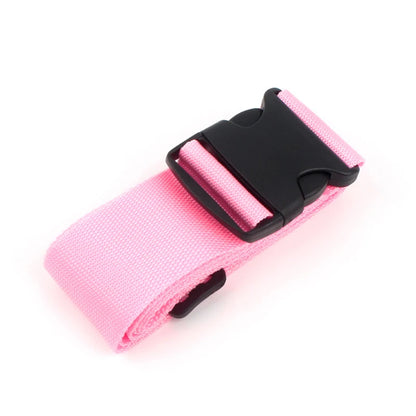Straight Shaped Luggage Straps for Suitcase, Polyester Luggage Belt with Adjustable Release Buckle Travel Accessory