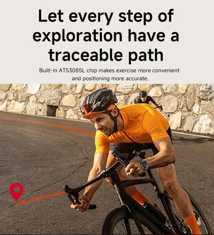 2025New GPS Smart Watch For Xiaomi IOS Military Compass Flashlight Smartwatch Men 10ATM Waterproof 100+Sport Modes BT Call Watch