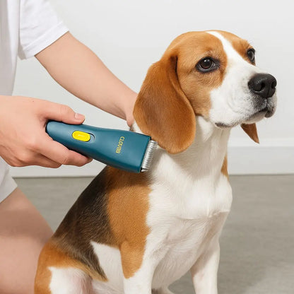 Professional Pet Electric Hair Clippers Waterproof USB Charging Dog Hair Clipper Silent Cat Grooming Clippers for Cats and Dogs