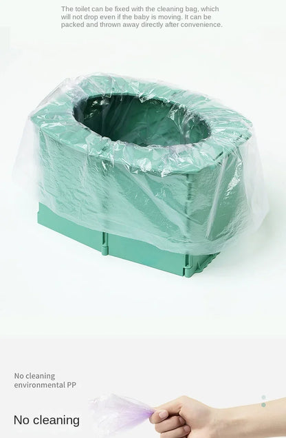 Portable Baby Boy WC Toilet Seat Baby Girl Pot Toilet Bowl Foldable Potty Training Pot Outdoor Travel Pots Child Seat Baby Potty