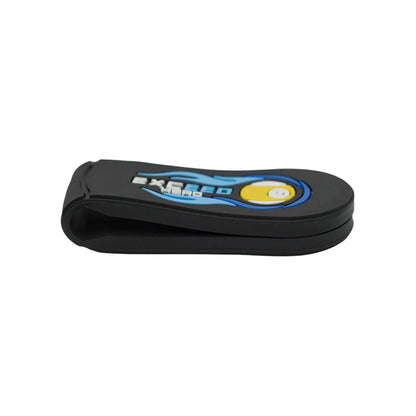 Professional Pool Billiards Accessories Rubber Magnetic Billiard Chalk Holder Portable Chalk Leather Clip Powder Holder Bag