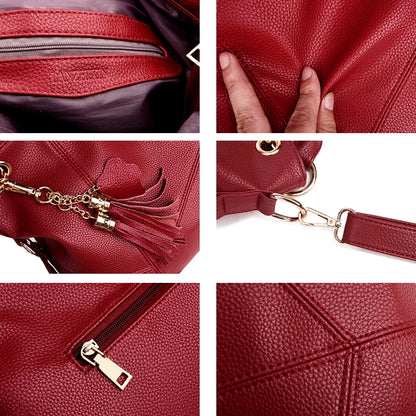 Women Real Leather Handbags Women Messenger Bags Designer Crossbody Bag Women Top-handle Bags Tote Shoulder Bags Women's Bags
