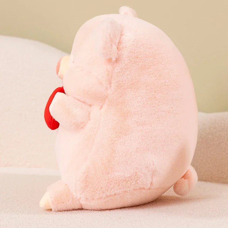 20/30 Cartoon Pig Hold Heart Plush Toys Cute Soft Lovely Stuffed Pillows Dolls For Birthday Festival Gift