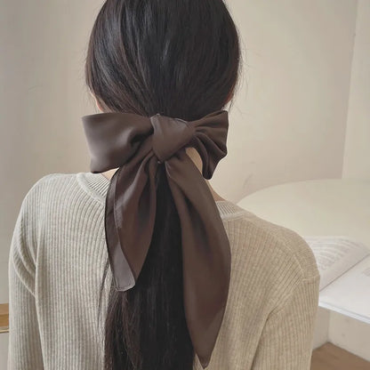 Luxury Solid 70*70cm Silk Square Scarf Women Soft Satin Hairband Neckerchief Tie Female Headband Foulard Bag Ribbon Gift