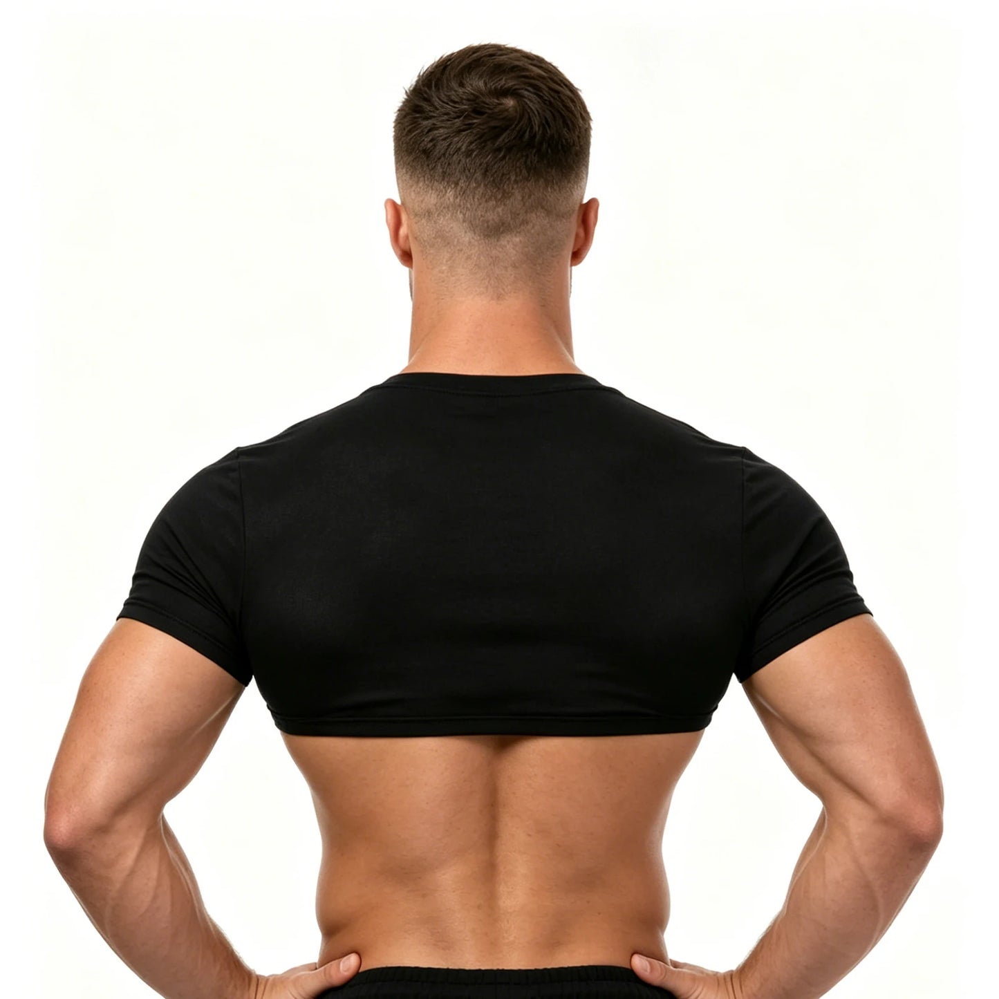 Camiseta de manga corta para hombre, sexy, con cuello redondo, camisetas de verano Y2k, estampado de letras "Yes Daddy", ropa de hombre, tops, disfraz de fiesta
