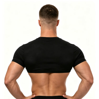Camiseta de manga corta para hombre, sexy, con cuello redondo, camisetas de verano Y2k, estampado de letras "Yes Daddy", ropa de hombre, tops, disfraz de fiesta