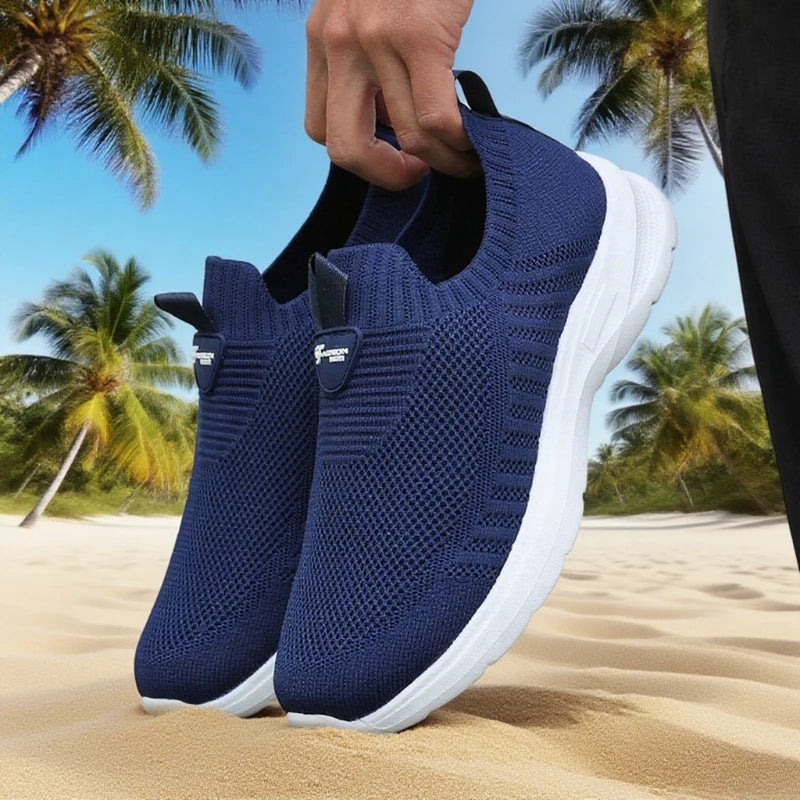 Running Mesh Shoes Fashion Casual Sneakers Outdoor Breathable Athletic Gym Men Tennis Footwear Lightweight Zapatillas De Hombre