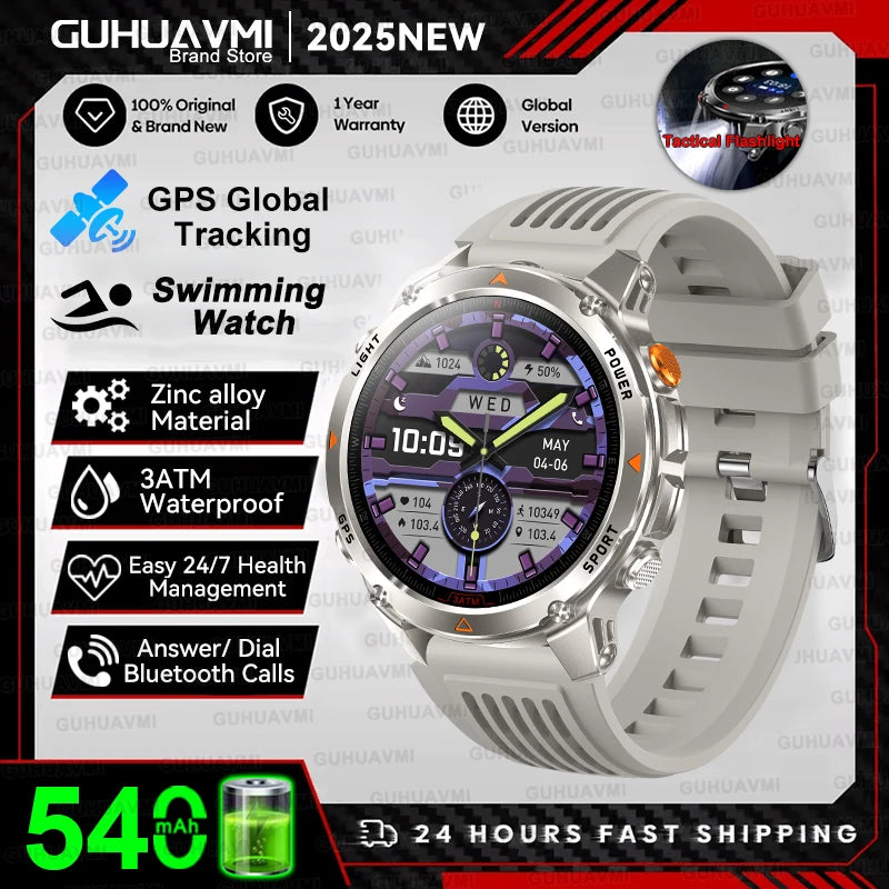 New Professional GPS Sports Smart Watch, Outdoor RIDE Run GPS track Swim Watchs Compass Altimeter, 3ATM Sports Bracelets, men, ladies