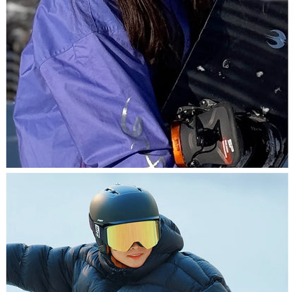 Kapvoe Flip Over Magnetic Snow Goggles Photochromic Ski Men Snowmobile Anti-Fog Snowboard Goggles Women Ski Equipment UV400