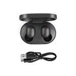 TWS A6S Bluetooth Earphones, Wireless Headset, IPX5 Waterproof Deep Bass Earbuds, True Wireless Stereo Headphones, Sport Earphones