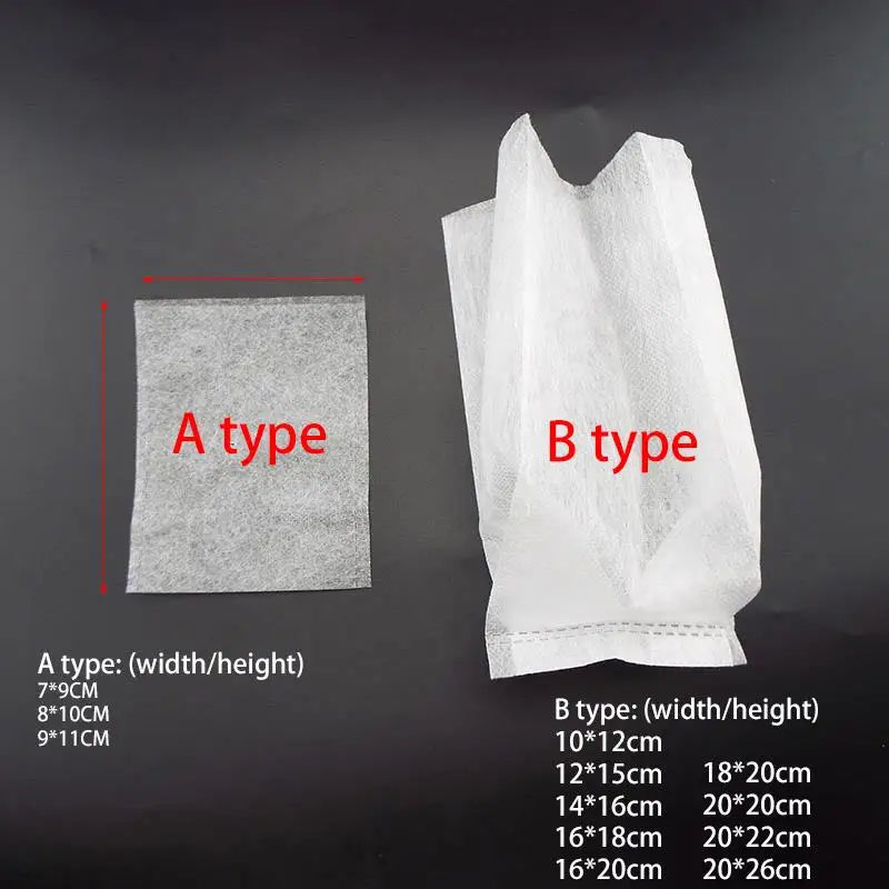 50pcs Nursery Bags Pots Grow Flower Plant Starter Planter Pots Aeration Non-woven Fabric Garden Planting Biodegradable m20