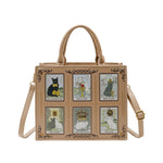 Cat Elf Print Tote Bag For Women Stylish Versatile Top-handle Handbag With Detachable Shoulder Strap Daily Datingcrossbody Bag