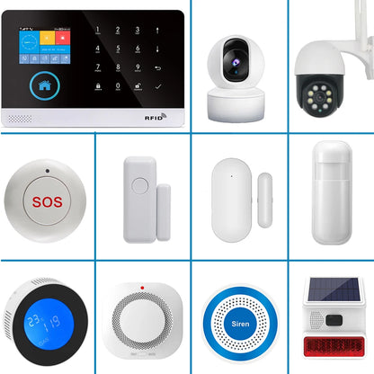 PGST intelligent alarm device, 433MHZ anti-robot terminal detector, smart life control, human body detector, smoke alarm