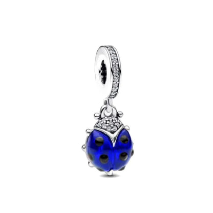 New Hot Selling Blue Pentagram, Butterfly Bead Turtle, Fish Pendant Suitable for European Original Bracelet DIY Exquisite Jewelry