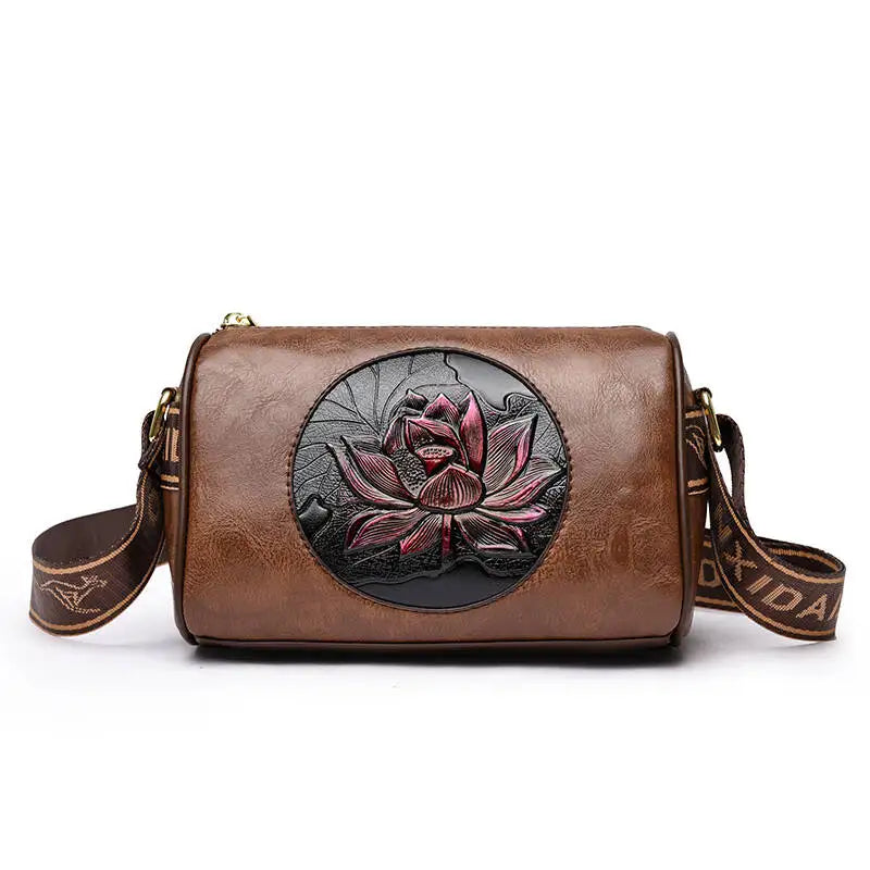 Brand Leather 3 Layers Alligator Crossbody Bag for Women Female Shoulder Messenger Sac Luxury Designer Ladies Handbags
