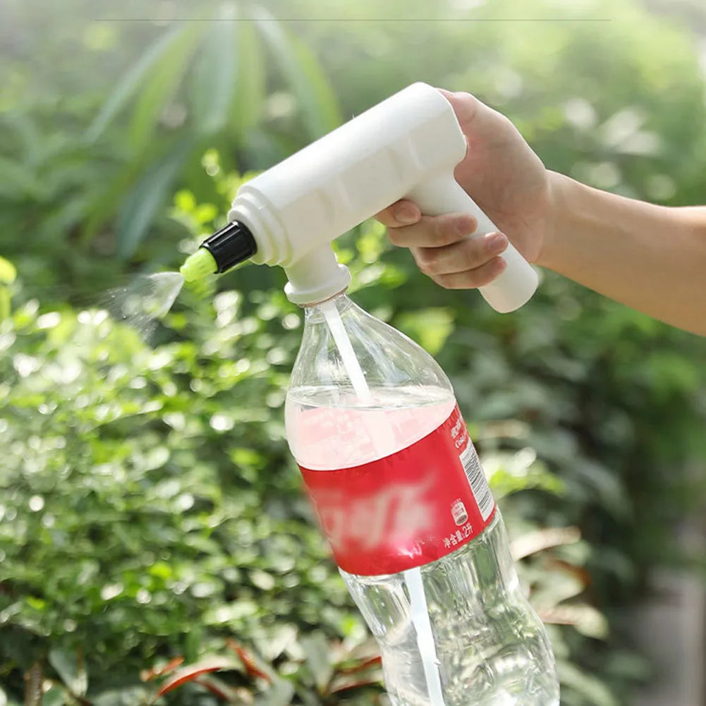 High Pressure Electric Plant Spray Bottle Watering Fogger USB Sprayer Home Watering Machine Electric Watering Irrigation Sprayer