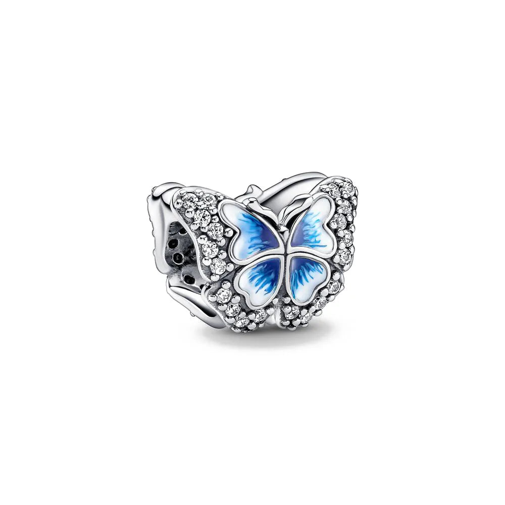 New Hot Selling Blue Pentagram, Butterfly Bead Turtle, Fish Pendant Suitable for European Original Bracelet DIY Exquisite Jewelry
