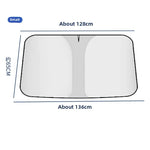 Car Window Sunshade Cover, Sun Shade, Windshield Visor Protector Windscreen Folding, Auto UV Protection Curtain Styling Accessories