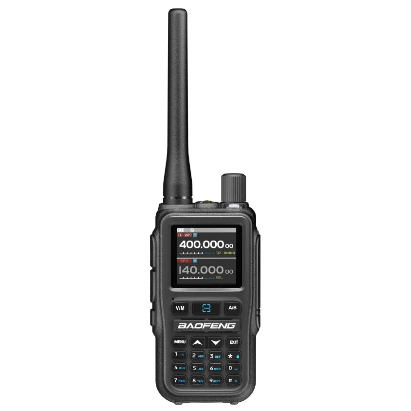 1PC Baofeng UV 5RMINI Wireless Frequency Reading Walkie Talkie AM Long Range Multi-Band Type-C Charger Ham Radio