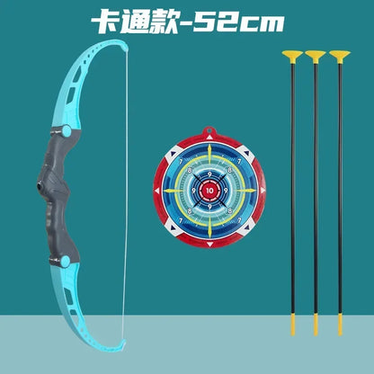 Kids Bow and Arrow Set Outdoor  Archery Toys Set for Kids Ages 4-8 8-12 with Suction Cup Arrows For Kids Adult Stress Relief
