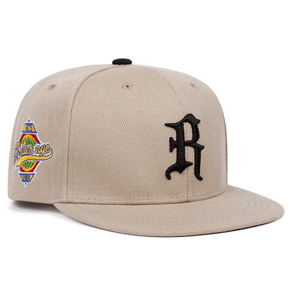 1/2PC Fashion Embroidered Hip-Hop Hats Primary Logo Clean Up Adjustable Baseball Cap Hat, Adult One Size Fits All