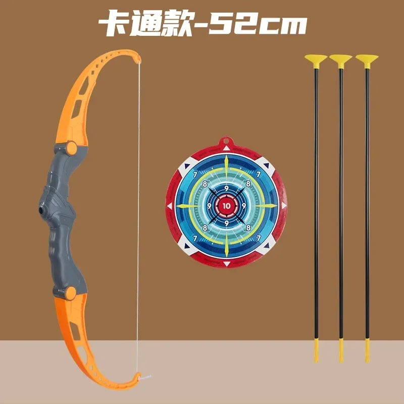 Kids Bow and Arrow Set Outdoor  Archery Toys Set for Kids Ages 4-8 8-12 with Suction Cup Arrows For Kids Adult Stress Relief