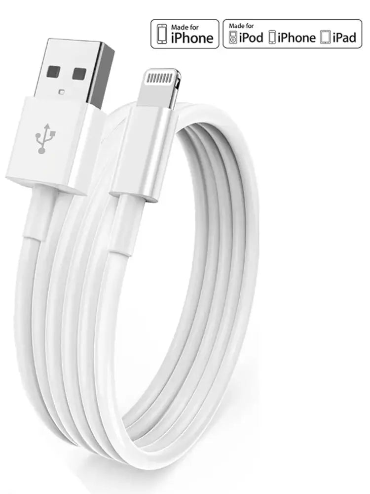 Cable USB de carga rápida original PD de 20 W para iPhone 14 8 7 Plus 13 12 11 Pro XS Max XR X Cable cargador rápido USB C de 1 m 3 m 2 m