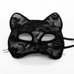 Sexy Lace Mask For Women Masquerade Party Props Halloween Cosplay Costume Accessories Half Face Cover Mask Animals Cat Eye Mask