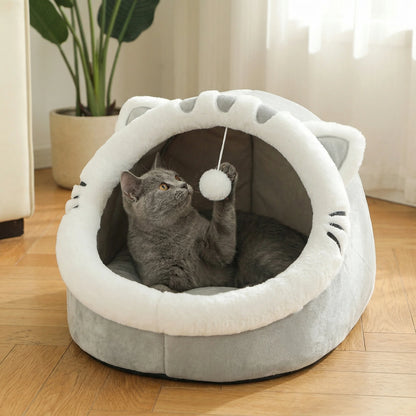 Cama para gatos universal Four Seasons, casa para gatos, cama para mascotas suave y cómoda, bolsa de dormir para cachorros, suministros para mascotas, tienda de campaña, cestas, casa