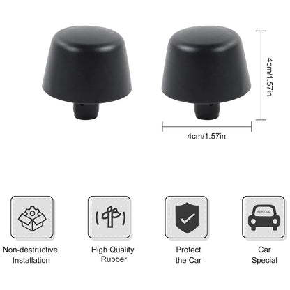 Rubber Hood Bump Rest Stop Bonnet Bumper Cushion for Jeep Wrangler JK 2007-2017 Auto Replacement Parts Car Engines Accessories