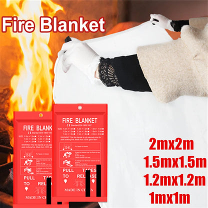 Emergency Fire Blanket, Fire Suppression Blanket, Rescue Shelter, Safety Cover